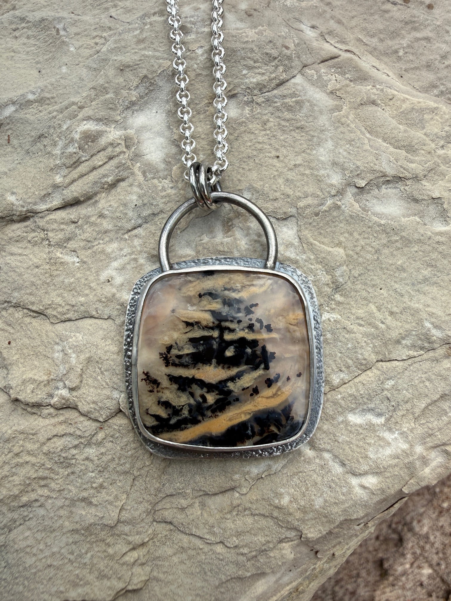 Tiger Dendritic Agate