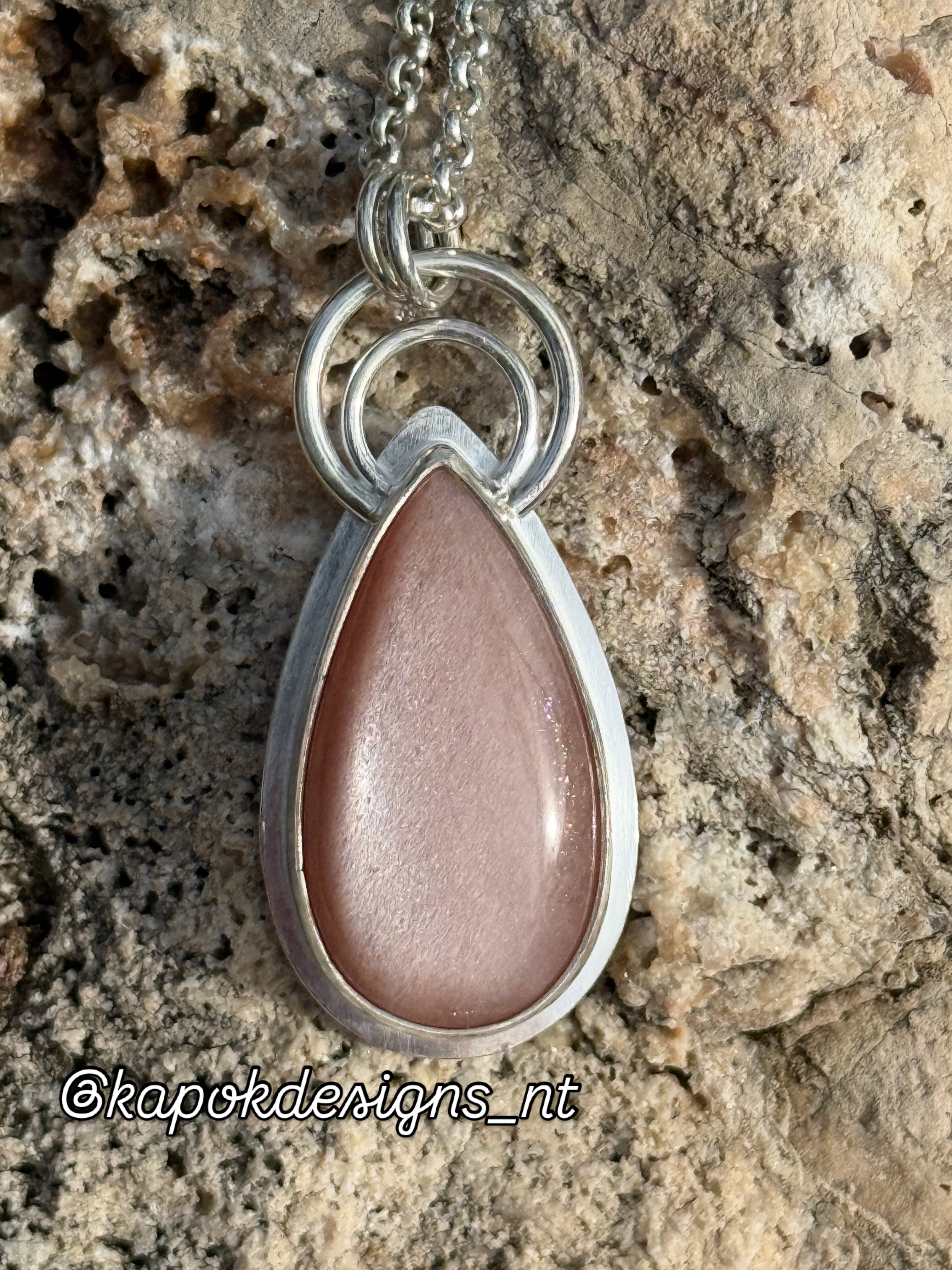 Peach Moonstone